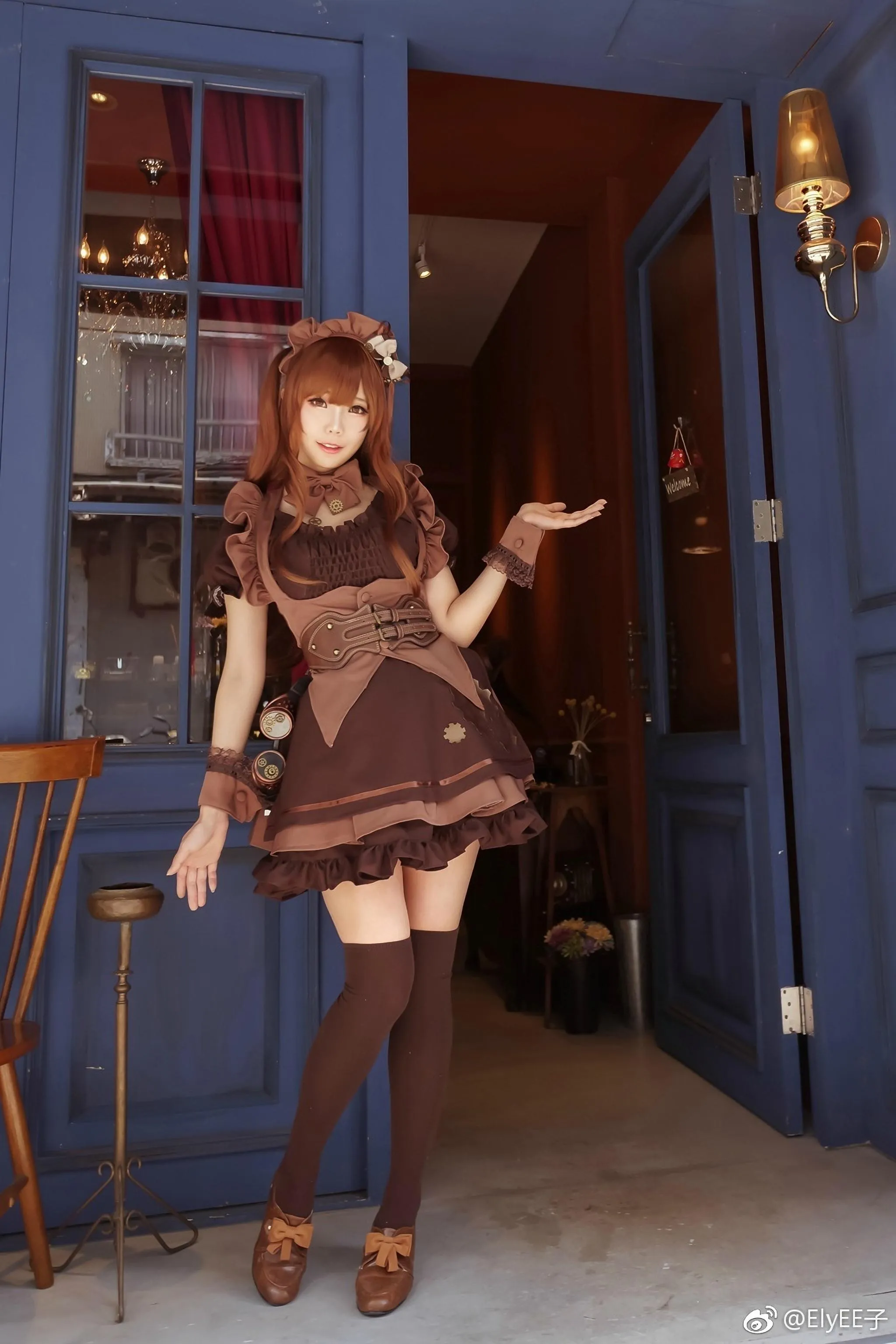ElyEE子 – NO.34 女仆咖啡店 [17P]插图